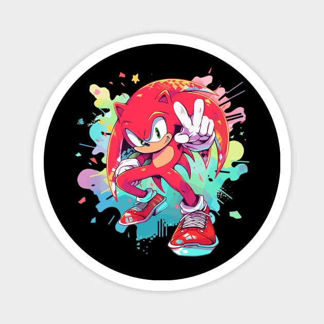 knuckles Magnet by piratesnow